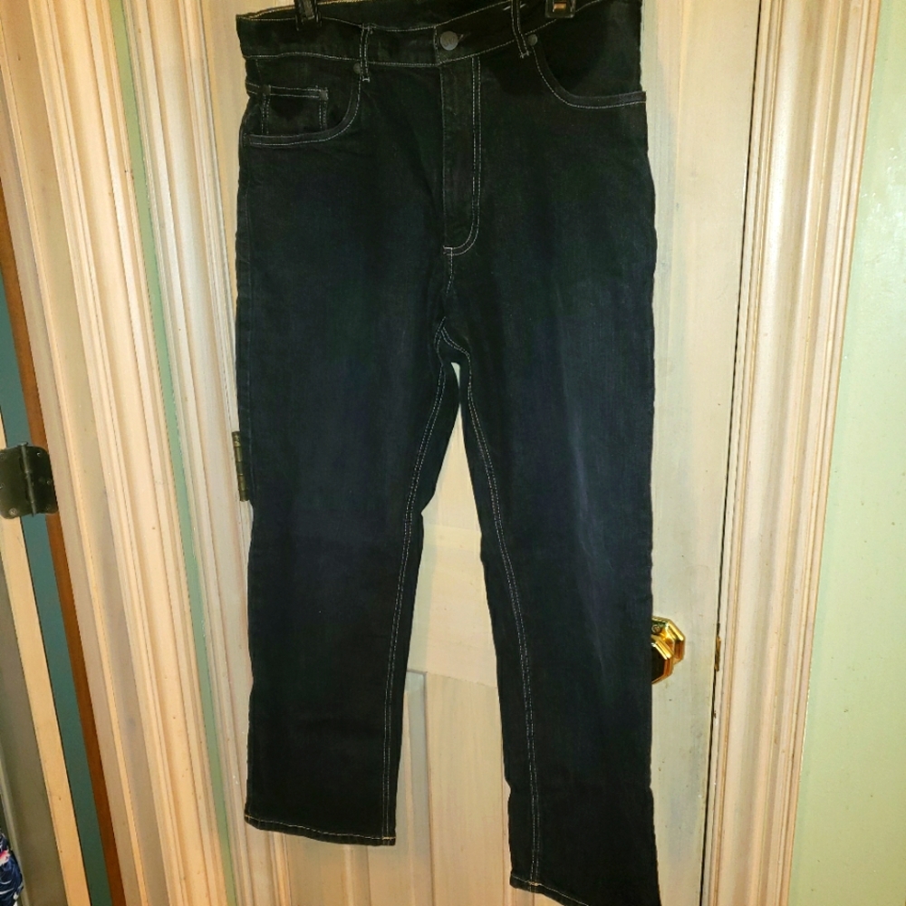 Like new Mens sz 32 x 29 Samuel Windsor Black Jeans